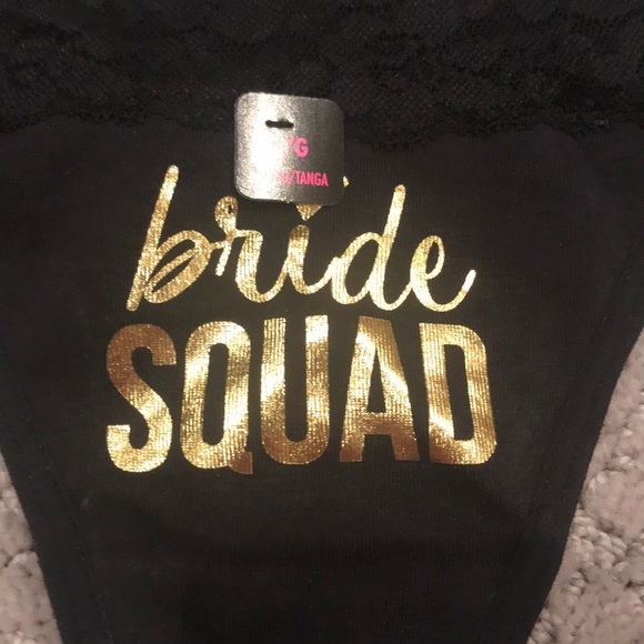 Bride squad thong underwear - Picture 2 of 9